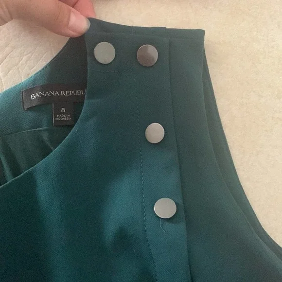 Banana Republic Green Midi Dress - Picture 5 of 8